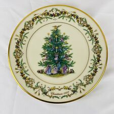 Lenox CHRISTMAS TREES AROUND THE WORLD Collector Plate 1997 Italy picture