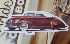 Keith WEESNER Decal 1940 FORD Chop Top Kustom vintage chopped Lead Sled custom picture