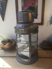 Large Vintage Lantern Oil Lamp.  picture