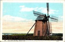 Old Cape Cod Mill Build 1774 WB Postcard Massachusetts MA VTG UNP Vintage Unused picture