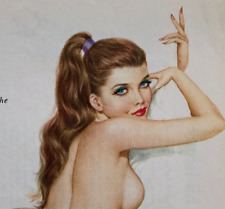 1965 Sexy Playboy Alberto Vargas pinup print (PLT) picture