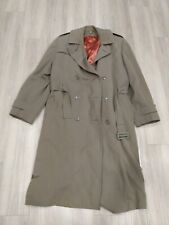 Vintage 1950s Korean War Regulation US Army 42L Wool Overcoat With Belt picture