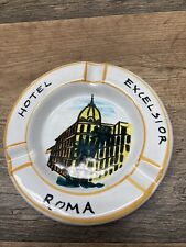 Hotel Excelsior Roma Rome Italy souvenir ashtray picture