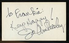 Jo Anne Worley signed autograph 3x5 Cut American Actress Comedian, and Singer picture