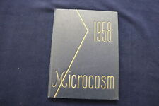 1958 MICROCOSM SIMMONS COLLEGE YEARBOOK - BOSTON, MASSACHUSETTS - YB 3441 picture