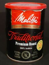 Vintage (EMPTY) Melitta Premium Roast Ground Coffee Can picture