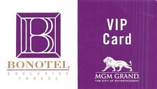 MGM Grand Casino - Las Vegas, NV - Paper VIP Card picture