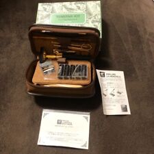 ZWILLING J.A.HENCKELS SAFETY RAZOR MEN'S KIT Vintage with aging MADE IN USA picture