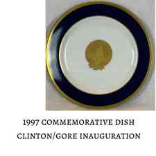 Clinton Official 1997 Presidential Inaugural Day Plate #2555 Limited Edition picture