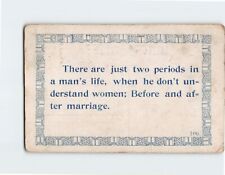 Postcard Love/Romance Greeting Card with Marriage Quote and Art Print picture