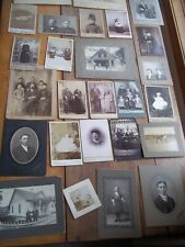 Antique LARGE/MEDIUM  Cabinet Photo Card Lot Of 26 - Most in V Good Condition picture