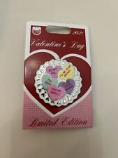 Disney Parks Valentine's Day Candy Hearts Pin picture