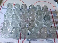 Huge Lot Of (30)Vintage Glass Insulators Hemmingray And 1 Whitall Tatum No 1 picture