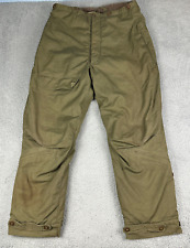 VTG WWII Type A-9 Flight Pants Adult 42 Stagg Coat Co U.S. Army Air Forces Lined picture