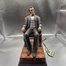 Jim Shore Abe Lincoln A House Divided Against Itself Cannot Stand Figurine picture