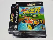 RC Racer  PlayStation 1 Store Promotion Display Box *wear/creases/sun faded picture