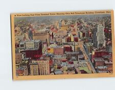 Postcard View Looking East Ohio Bell Telephone Bldg. Cleveland Ohio USA picture