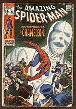 Marvel Comics AMAZING SPIDER-MAN #80 Chameleon 1970 Low Grade picture