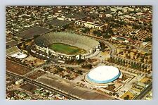 Los Angeles CA-California, LA Coliseum And Sports Arena, Vintage Postcard picture