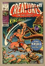 Creatures on the Loose (1971) 10 GD+ 2.5 Signed Berni Wrightson 1st King Kull picture