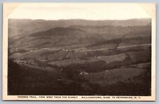 Taconic Trail. From Summit. Petersburg NY, Williamstown Massachusetts Postcard picture