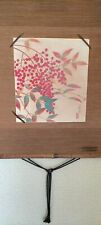 Japanese Flowers of the Four Seasons Shikishi 12 sheets + Hanging scroll picture