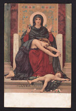 c1910 Stengel  La Vierge Consolatrice religion art by Bouguereau postcard picture