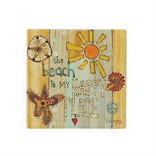 Izzy & Oliver 6011654 HAPPY PLACE COASTER, Painted Peace Art-Stephanie Burgess picture