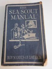 1939 BOY SCOUTS OF AMERICA THE SEA SCOUT MANUAL SIXTH EDITION picture