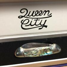 Hand Crafted Queen City Abalone Canoe 2 3/4