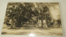 RPPC-Pleasant Street, Saxtons River, Vermont -Early 1900's- Unused Card. picture
