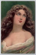 Jean Baptiste Greuze Portrait Art 1910 to Rillton Pennsylvania Postcard G28 picture