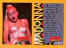 MADONNA - Trading Card From 1991 ROCK STREET Magazine  picture