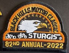 2022 Official Sturgis, SD 82nd Harley Davidson MC Rally Jacket/Vest Patch picture