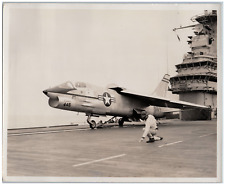 1956 Official US Navy Photo F8U 