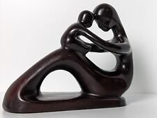 Abstract Mother Mom and Child Baby Statue Sculpture Carving Mother's Day Gift picture