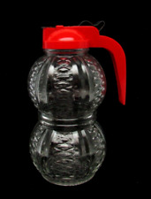 Vintage Medco Red Cap Syrup Dispenser with Handle NOS (PH) picture