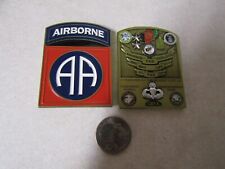 CHALLENGE COIN 82ND AIRBORNE RC-EAST AFGHANISTAN ARMY USMC USAF CJTF-82 OEF X 09 picture