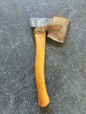 Vintage Used Norland Hudson Bay Small Tomahawk Axe Hatchet with Sheath picture