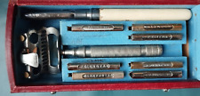 Early Mulcuto (Solingen) Lather Catcher 7 Day Wedge Blade Safety Razor Full Set picture