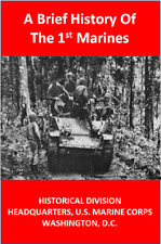 Pre WW I - WW II 1st Marine Regiment 1900 Banana Wars Guadalcanal History Book picture