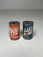 2 Vintage 1980s Fleer Crazy Can 2 Candy Beer Can Gum Container #14 #19 Burp Can picture