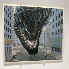 1998 Godzilla | 5.5” x 6” BIG STICKER | Toho ZILLA Rare Japan | Kaiju Seal VTG picture