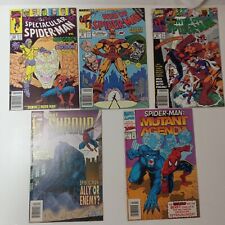 Lot Of 5 mixed Titles Of  Spiderman Comics - Giant Man Xmen picture