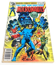 MICRONAUTS 1 MARVEL COMICS January 1979 MEGO TOY LINE TIE-IN 1st APPEARANCE picture