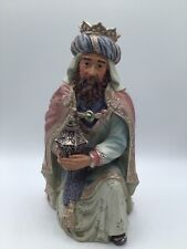 Kirkland Nativity 2006175 Replacement Bending King Figurine Hand Painted- New picture