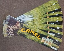 Set of 20 Vintage circa 1984 Camel Cigarette Sign with price wheel NOS picture