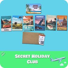 Secret Holiday Club Prediction Mentalism Bizarre Magic Card Trick Self Working picture
