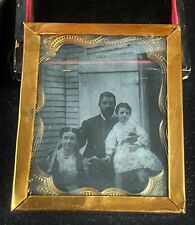 Outdoor Family Ambrotype Photo 1/6th Plate picture