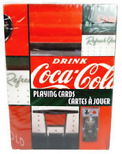 Drink Coca Cola Geometric Bicycle Playing Card Coke Deck New Factory Sealed picture